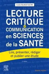 Book cover of Lecture critique et communication en sciences de la santé (4th ed.) by Louis Rachid Salmi