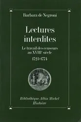 Book cover of Lectures interdites by Barbara de Negroni