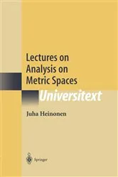 Book cover of Lectures on Analysis on Metric Spaces by Unknown