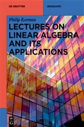 Book cover of Lectures on Linear Algebra and its Applications by Unknown