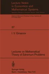 Book cover of Lectures on Mathematical Theory of Extremum Problems by I. V. Girsanov