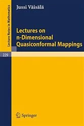 Book cover of Lectures on n-Dimensional Quasiconformal Mappings by Unknown