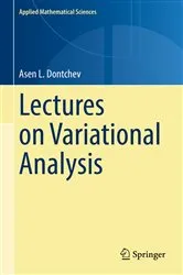 Book cover of Lectures on Variational Analysis by Asen L. Dontchev