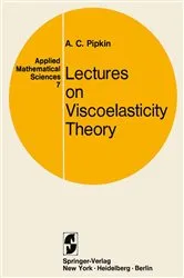 Book cover of Lectures on Viscoelasticity Theory by Unknown
