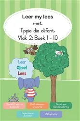 Book cover of Leer my lees met Tippie die olifant (Vlak 2 Boek 1-10) by José Palmer