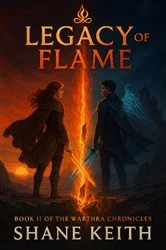 Book cover of Legacy of Flame by Shane Keith