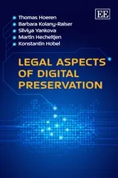 Book cover of Legal Aspects of Digital Preservation by Thomas Hoeren