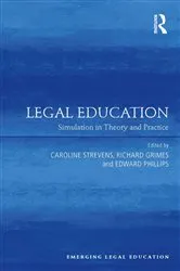 Book cover of Legal Education by Caroline Strevens