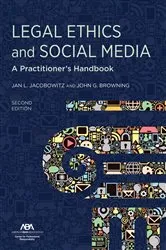 Book cover of Legal Ethics and Social Media by Jan L. Jacobowitz