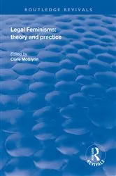 Book cover of Legal Feminisms by Clare McGlynn