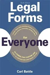 Book cover of Legal Forms for Everyone (6th ed.) by Carl W. Battle