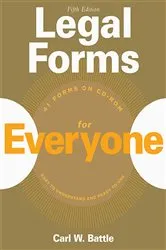Book cover of Legal Forms for Everyone by Unknown