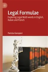 Book cover of Legal Formulae by Patrizia Giampieri
