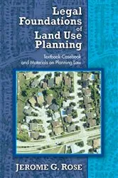 Book cover of Legal Foundations of Land Use Planning by Unknown