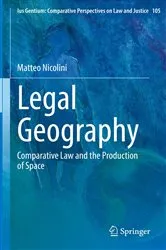Book cover of Legal Geography by Matteo Nicolini