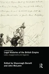 Book cover of Legal Histories of the British Empire by Shaunnagh Dorsett