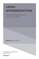 Book cover of Legal Intermediation by Austin Sarat
