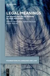 Book cover of Legal Meanings by Janet Giltrow