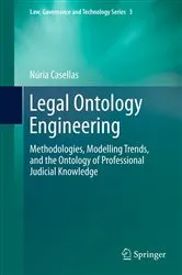 Book cover of Legal Ontology Engineering by Unknown