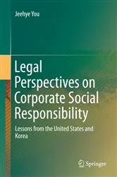 Book cover of Legal Perspectives on Corporate Social Responsibility by Unknown