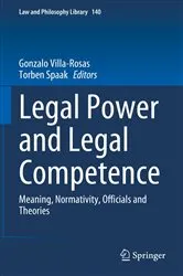 Book cover of Legal Power and Legal Competence by Unknown