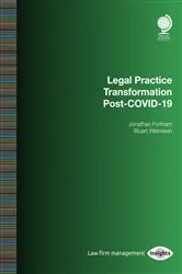 Book cover of Legal Practice Transformation Post-COVID-19 by Jonathan Fortnam