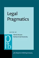 Book cover of Legal Pragmatics by Dennis Kurzon