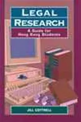 Book cover of Legal Research by Unknown