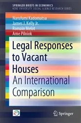 Book cover of Legal Responses to Vacant Houses by Narufumi Kadomatsu