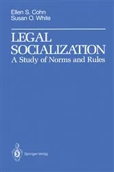 Book cover of Legal Socialization by Ellen S. Cohn