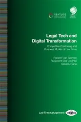 Book cover of Legal Tech and Digital Transformation by Rupprecht Graf von Pfeil