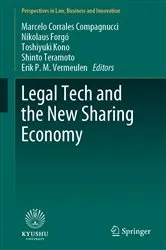 Book cover of Legal Tech and the New Sharing Economy by Marcelo Corrales Compagnucci