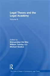 Book cover of Legal Theory and the Legal Academy by MaksymilianDel Mar