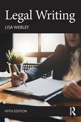 Book cover of Legal Writing (5th ed.) by Lisa Webley