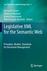 Book cover of Legislative XML for the Semantic Web by Giovanni Sartor