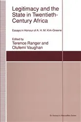 Book cover of Legitimacy and the State in Twentieth-Century Africa by Terence Ranger