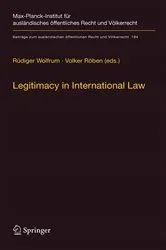 Book cover of Legitimacy in International Law by Unknown