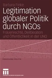 Book cover of Legitimation globaler Politik durch NGOs by Barbara Finke