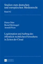 Book cover of Legitimation und Auftrag des oeffentlich-rechtlichen Fernsehens in Zeiten der Cloud by Unknown