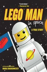 Book cover of LEGO Man in Space by Mara Shaughnessy