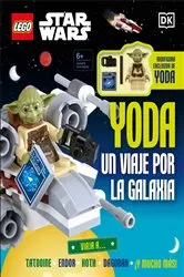 Book cover of LEGO Star Wars Yoda Un viaje por la galaxia (Yoda's Galaxy Atlas) by Simon Hugo