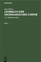 Book cover of Lehrbuch der anorganischen Chemie (71st ed.) by Egon Wiberg