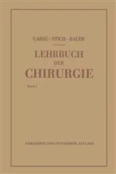 Book cover of Lehrbuch der Chirurgie (15th ed.) by Carl Garre