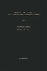 Book cover of Lehrbuch der Chirurgie und Orthopädie des Kindesalters by Anton Oberniedermayr