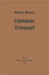 Book cover of Lehrbuch der Demagogik by Rudolf Bartels