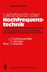Book cover of Lehrbuch der Hochfrequenztechnik (4th ed.) by Otto Zinke