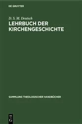Book cover of Lehrbuch der Kirchengeschichte by D. S. M. Deutsch