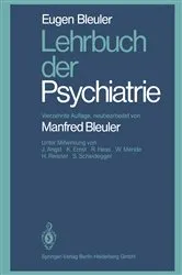 Book cover of Lehrbuch der Psychiatrie (14th ed.) by E. Bleuler
