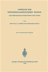 Book cover of Lehrbuch der Röntgendiagnostischen Technik by Emil Alfred Zimmer