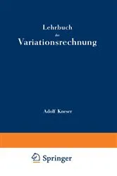 Book cover of Lehrbuch der Variationsrechnung (2nd ed.) by Adolf Kneser